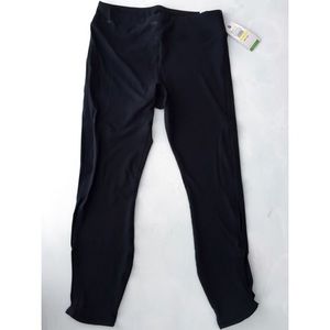 Gaiam Black Leggings Nola Peekaboo